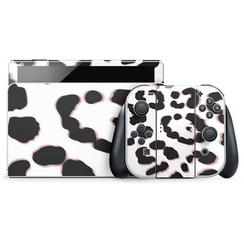B&W Leopard Nintendo Skins